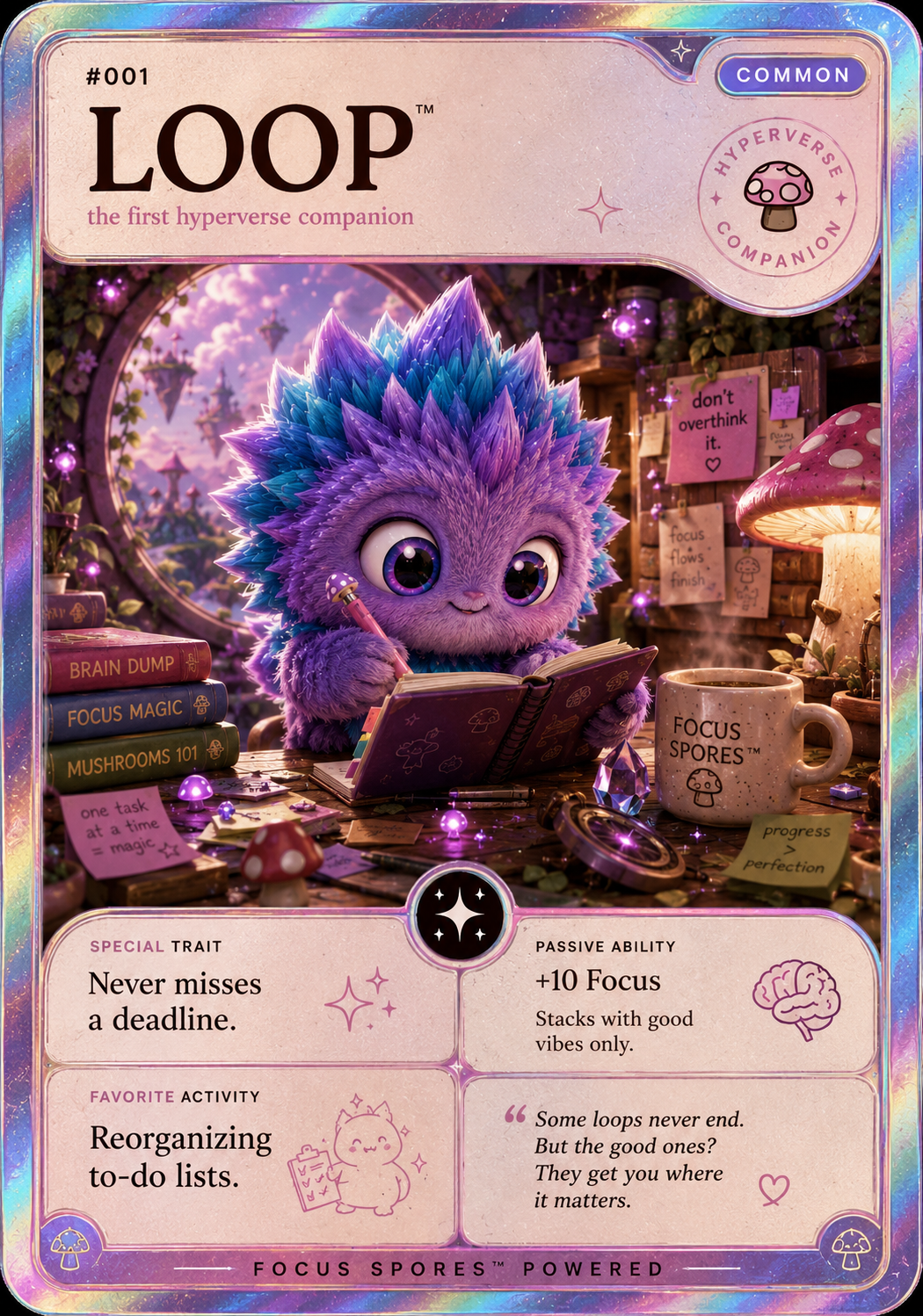 Loop Hyperverse companion card