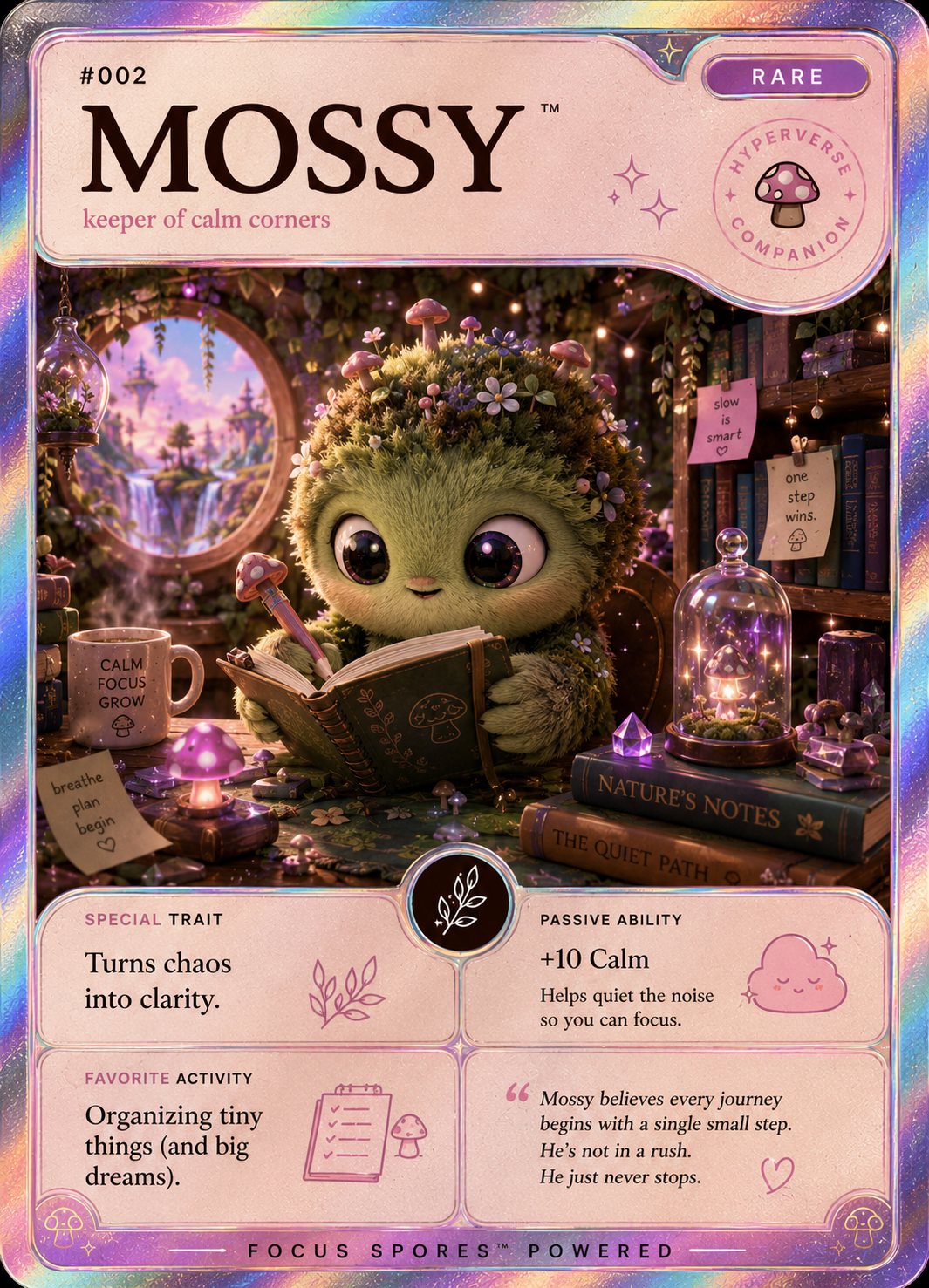 Mossy Hyperverse companion card